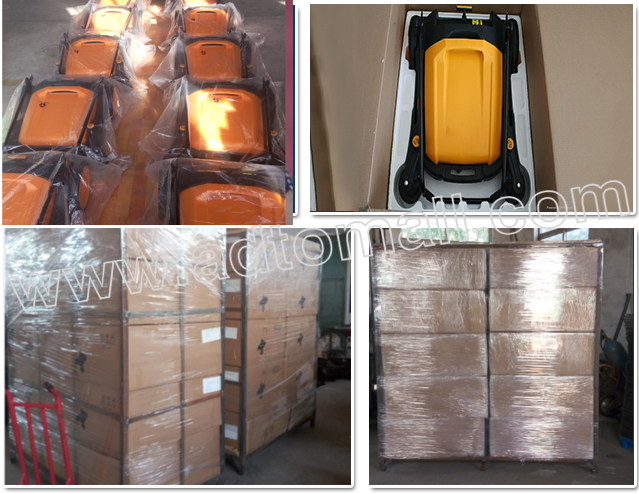manualsweeper packaging and shipping